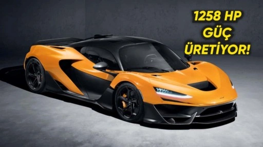 McLaren, Hayallerimizi Süsleyecek W1 Modelini Tanıttı