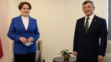 Meral Akşener, Ahmet Davutoğlu ile bir araya geldi