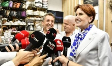 Meral Akşener, Erdoğan sorusu üzerine gülümsemekle yetindi