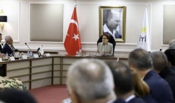 Meral Akşener, GİK üyeleri ile bir araya geldi