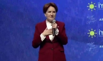 Meral Akşener, İYİ Parti kongresinde konuşuyor: 'Biz balyoz indiren eli tutup, o eli kıranlarda