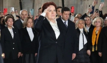 Meral Akşener'den Anıtkabir'e 8 Mart ziyareti