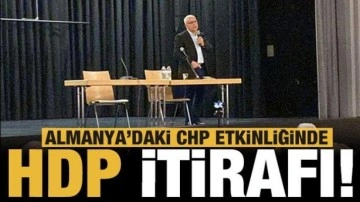 Merdan Yanardağ'dan Almanya'daki CHP etkinliğinde flaş HDP itirafı!