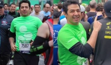 Mert Fırat Paris'te depremzedeler için maratona katıldı