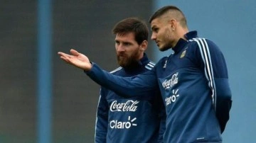 Messi'den Icardi'ye: Bu pisliğin burada ne işi var!