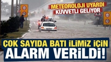 Meteoroloji'den 17 kente 'sarı kod'lu uyarı! Kuvvetli geliyor...