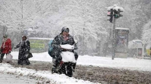 Meteoroloji'den 6 il için kuvvetli kar uyarısı