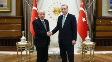 MHP lideri Bahçeli'den Cumhurbaşkanı Erdoğan'a iade-i ziyaret