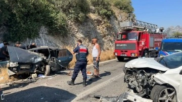 Milas'ta trafik kazası: 1 ölü, 5 yaralı