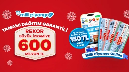 Milli Piyango Online’da yılbaşı heyecanı başladı!