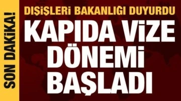 Mısır'la 'kapıda vize' dönemi başladı