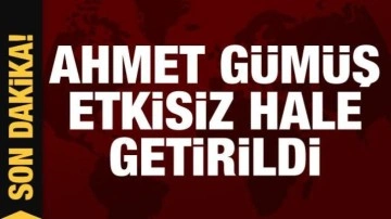 MİT bitirdi! Ahmet Gümüş etkisiz hale getirildi