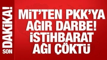 MİT, PKK'nın sözde istihbarat hücresini çökertti