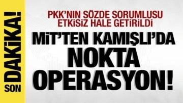 MİT'ten Kamışlı'da nokta operasyon: PKK'nın sözde sorumlusu etkisiz hale getirildi!