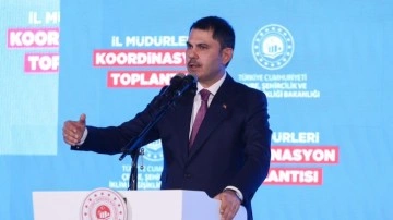 Murat Kurum İl Müdürleri Koordinasyon toplantısına katıldı