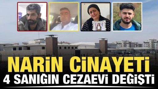 Narin Güran cinayetinde yeni gelişme! Sanıklar farklı cezaevlerine sevk edildi