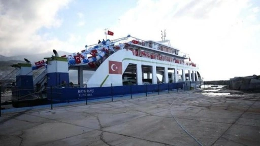 Narlı-Marmara feribot hattındaki bazı seferler iptal edildi