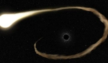 NASA'nın Hubble teleskobu, kara deliğin yıldızı yutmasını kaydetti
