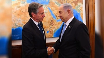 Netanyahu ile ABD Dışişleri Bakanı Blinken bir araya geldi