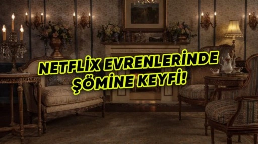 Netflix, Dizi ve Film Temalı Şömine Gösterileri Yayımladı