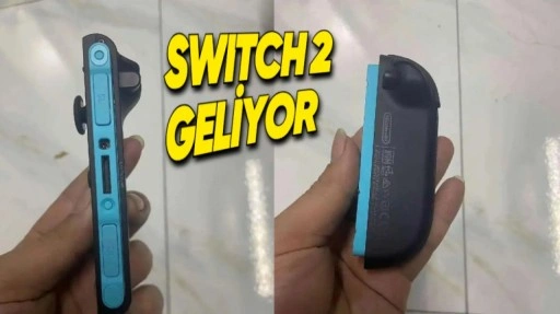 Nintendo Switch 2'nin Joy-Con Kontrolcüleri Sızdı!