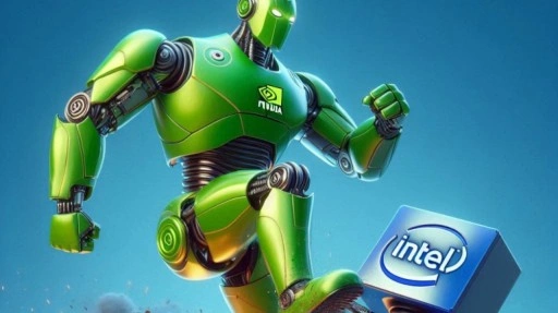 NVIDIA, ABD Borsasının Önemli Bir Endeksinde İntel'în Yerini Aldı