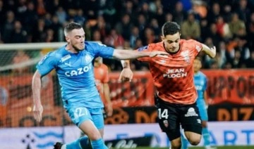 Olimpik Marsilya, Lorient ile berabere kaldı