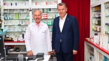Ömer Arısoy'dan eski Başkan Atila Aydıner'e ziyaret