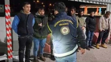 Osmaniye’de, 12 kaçak göçmen yakalandı