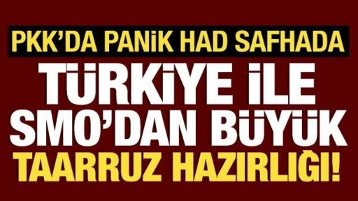 PKK'da büyük panik! Türkiye ile SMO ortak taarruza hazırlanıyor