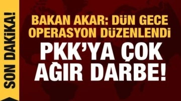 PKK'ya gece vakti ağır darbe: 19 terörist etkisiz!