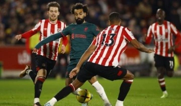 Premier Lig'de Liverpool'dan yeni yıla kötü başlangıç: Brentford 3-1 Liverpool