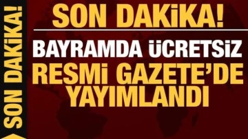 Ramazan Bayramı’nda köprü ve otoyollar ücretsiz olacak