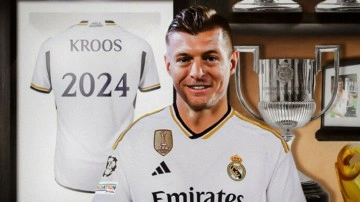 Real Madrid, Toni Kroos'un sözleşmesini yeniledi