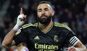 Real Madrid'e galibiyeti Benzema getirdi! Valladolid 0-2 Real Madrid