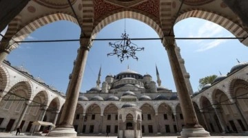Restorasyonu tamamlandı, Sultanahmet Camii ibadete açılıyor! Son hali havadan görüntülendi
