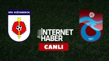 Ruzomberok - Trabzonspor / Canlı yayın