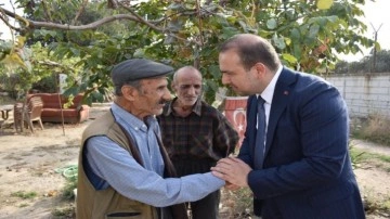 Sağlık müdürü Şenkul evde sağlık hizmeti alan hastaları ziyaret etti