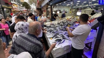 Samsun'da hamsinin kilogramı 200, palamudun tanesi 50 liradan satılıyor