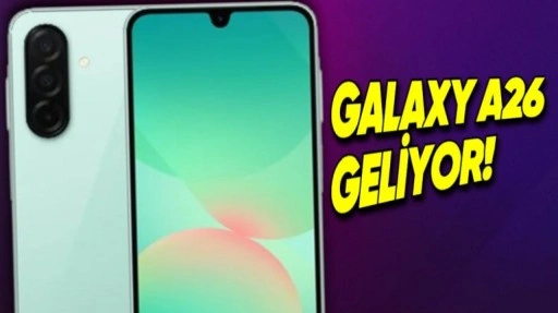 Samsung Galaxy A26'nın Tasarımı Ortaya Çıktı