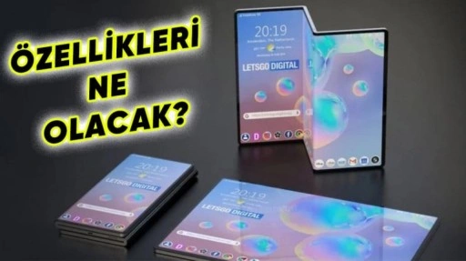 Samsung'un Üçe Katlanan Telefonu Seçili Marketlere Çıkacak