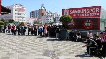 Samsunspor - Keçiörengücü maçının biletleri 3 saatte tükendi