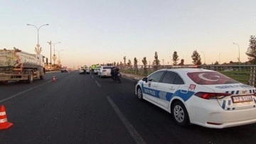 Şanlıurfa'da trafik kazası: 2 polis yaralı