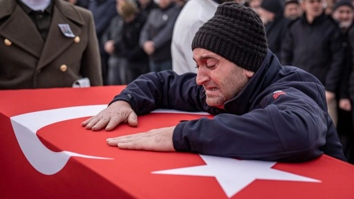 Şehit Astsubay Taha Nergiz, memleketi Erzurum'da son yolculuğuna uğurlandı