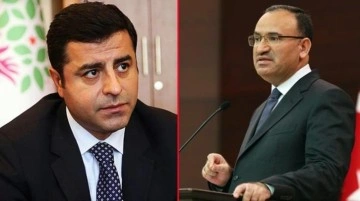 Selahattin Demirtaş'tan Bakan Bozdağ'a: Yerimizde olmanıza fazla zaman kalmadı