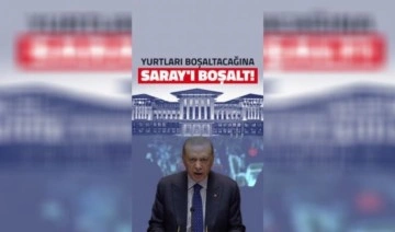 Selahattin Demirtaş'tan Erdoğan'a: Yurtları boşaltacağına sarayı boşalt