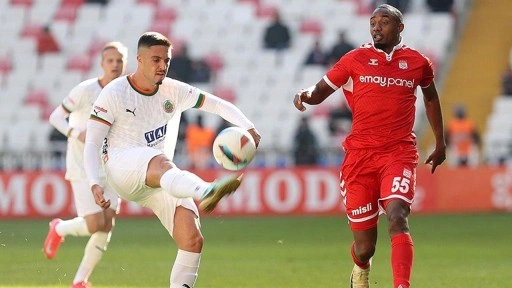 Sivasspor ile Alanyaspor haftayı 1'er puanla kapattı