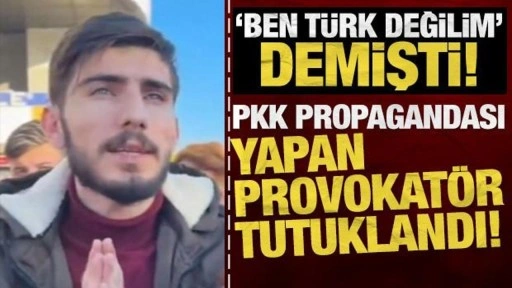 Sokak röportajında PKK propagandası yapan Ali Çeven isimli provokatör tutuklandı