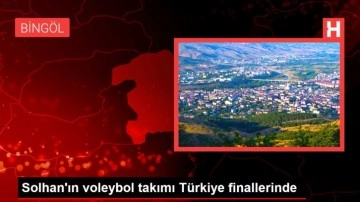 Solhan'ın voleybol takımı Türkiye finallerinde