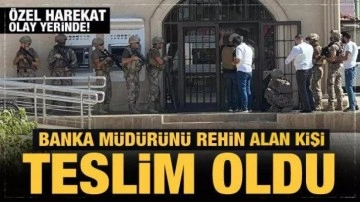 Son Dakika: Antalya'da banka müdürünü rehin alan kişi gözaltına alındı!